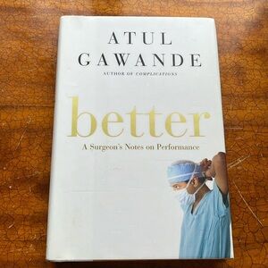 Still Gawande: “better” hardback book